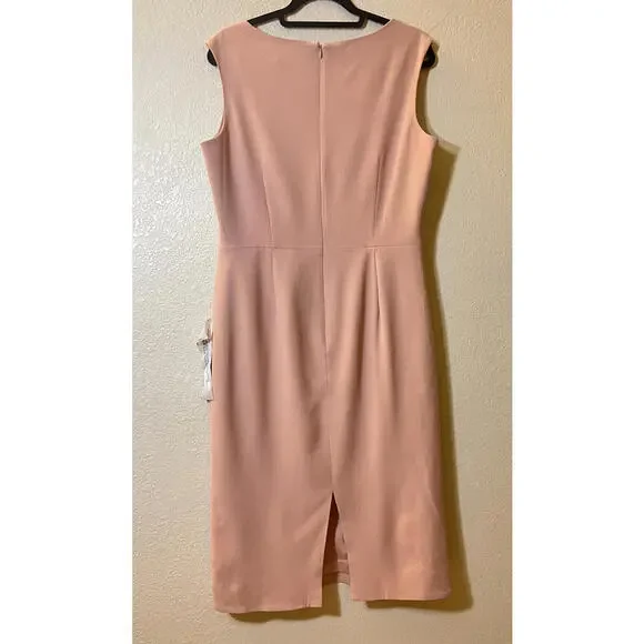 New Dress The Population Elle Sheath Dress In Blush Size XL $168 - Picture 7 of 10